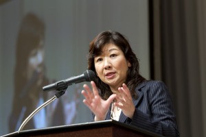 Japanese politician Noda Seiko makes a controversial statement about abortion and Japan's falling birthrate