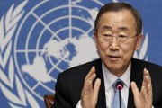 UN Secretary General Ban Ki Moon criticises Japan during a visit to South Korea