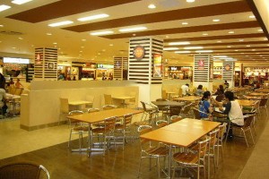 IT company that makes its employees eat their lunch the in food court of nearby mall